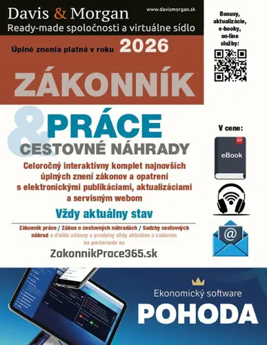 Zákonník práce a Cestovné náhrady 2026 (, 2026)