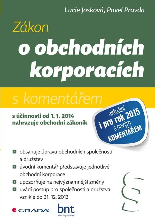 Zákon o obchodních korporacích