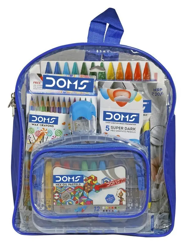 Sada na kreslení DOMS Smart - 87 ks v batohu