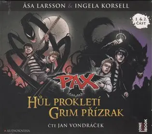 CD Pax 1 & 2 Hůl prokletí & Grim přízrak (Čte Jan Vondráček) (audiokniha) - Åsa Larsson
