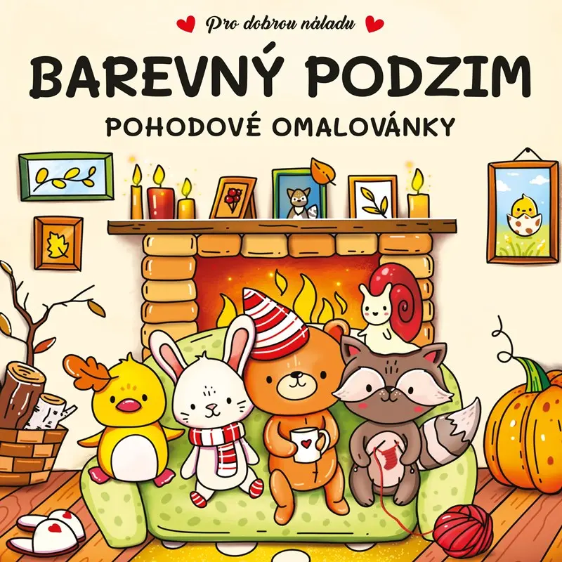 Barevný podzim - Pohodové omalovánky - kolektiv autorů