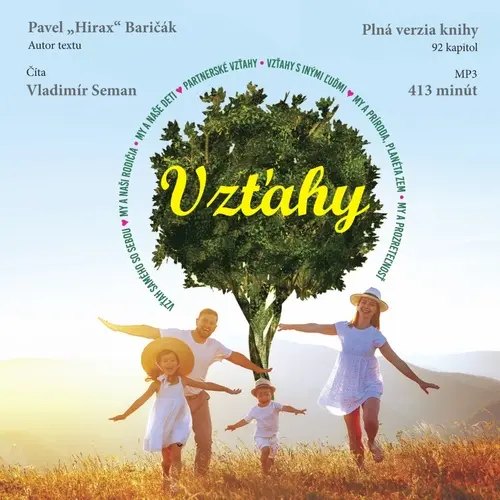 CD Vzťahy (Čte Vladimír Seman) (audiokniha) - Pavel Baričák