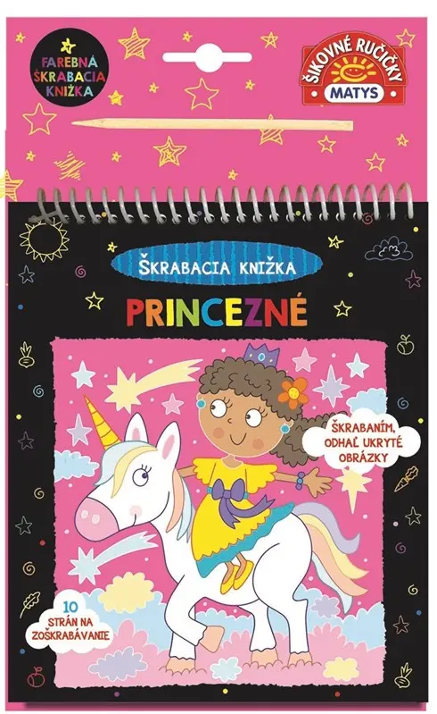 Škrabacia knižka: Princezné