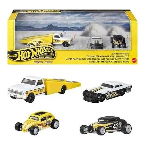 Angličák Hot Wheels Premium Collector 2026 Pack 4 - MoonEyes