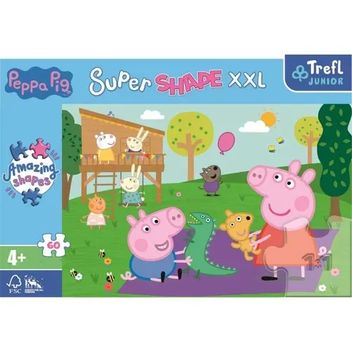 Trefl Puzzle 60 ks Super Shape XXL Peppa Pig