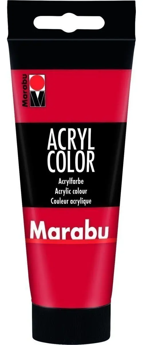 Marabu Acryl Color akrylová barva - třešňově červená 100 ml