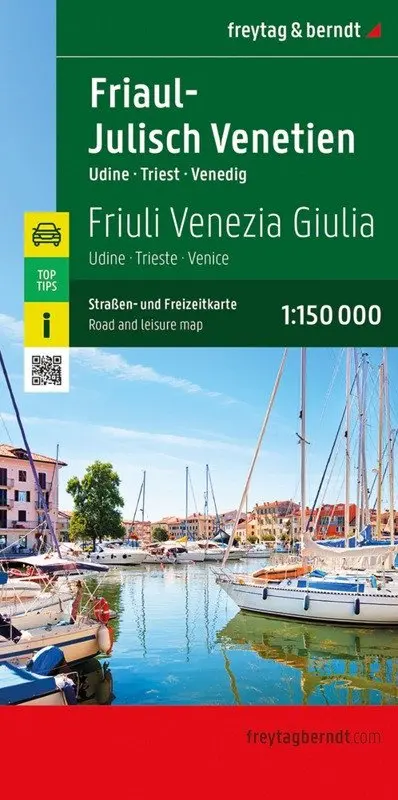 Furlánsko-Julské Benátsko 1:150 000 / automapa