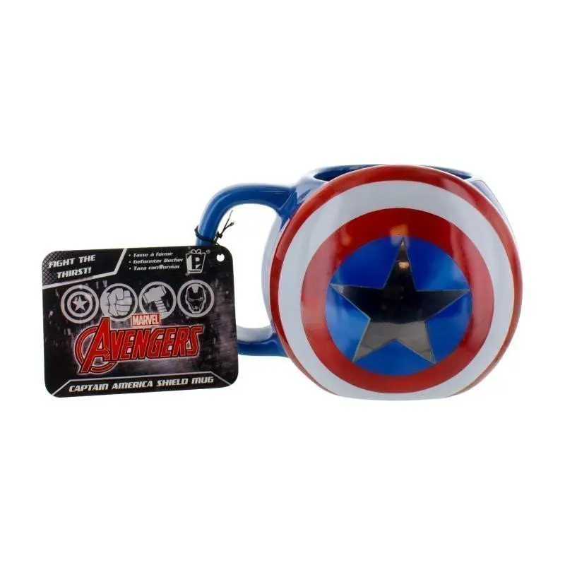 Keramický hrnček Marvel/Avengers Infinity War: 3D Captain America