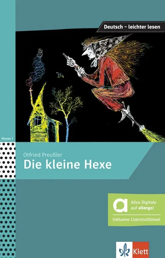 Die kleine Hexe (A1-A2) – Hybride Ausgabe – Buch + MP3 allango.net + Lizenz (24 Monate) - Otfried Preussler