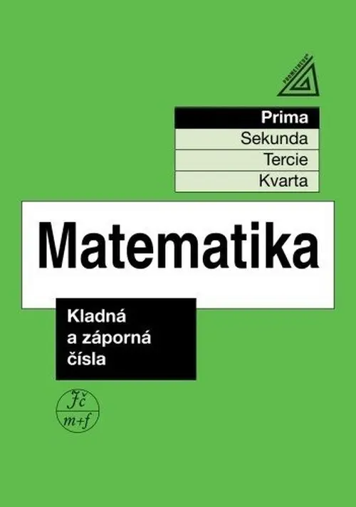 Matematika - Kladná a záporná čísla (prima)