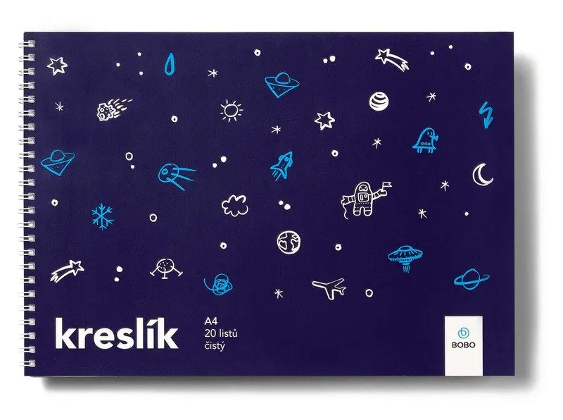 Kreslicí blok SVĚT A4 - čistý 20 listů