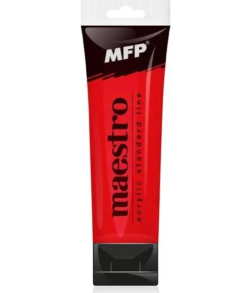 Akrylová barva MFP Maestro 75ml - bright red
