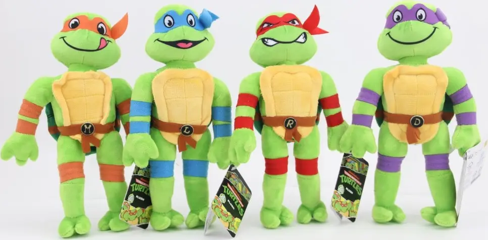 Plyšová želva Ninja 25 cm