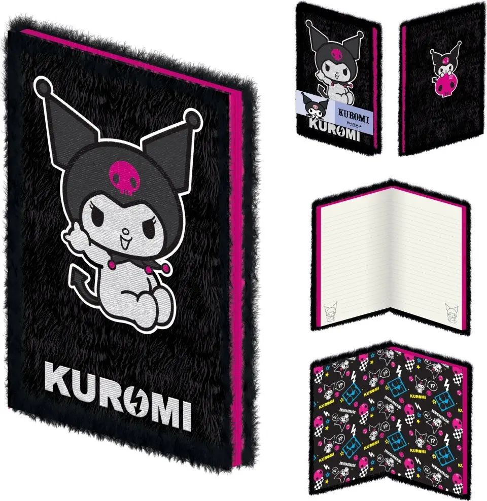 Pyramid Kuromi plyšový blok DPL10