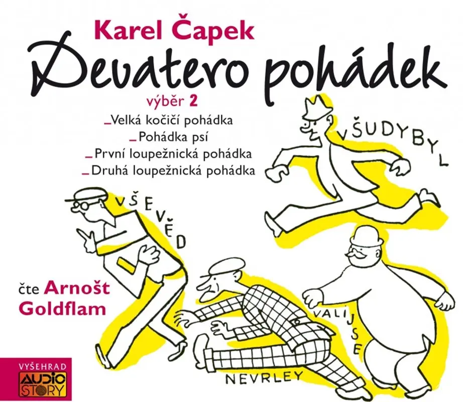CD Devatero pohádek výběr 2. (Čte Arnošt Goldflam) (audiokniha) - Karel Čapek