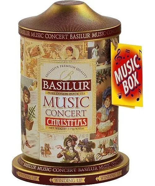 BASILUR Music Concert Christmas plech 100g