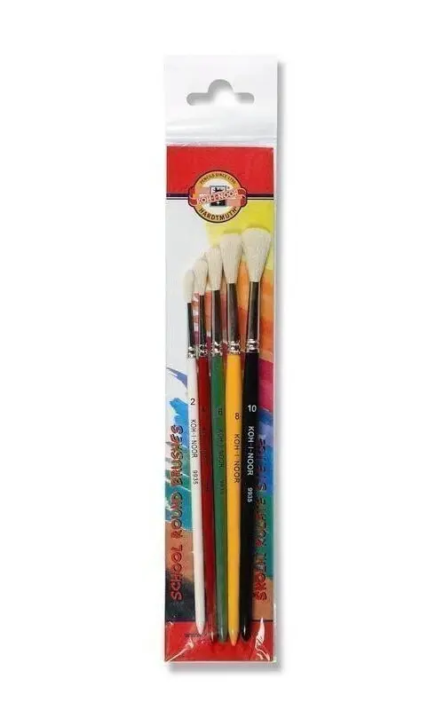 Štětce Koh-i-noor - kulaté, sada ( 2, 4, 6, 8, 10 )