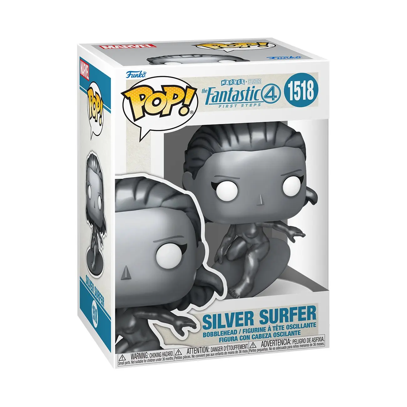 Funko POP Marvel: Fantastic Four: First Steps - Silver Surfer #1518