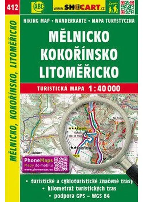 SC 412 Mělnicko, Kokořínsko, Litoměřicko 1:40 000