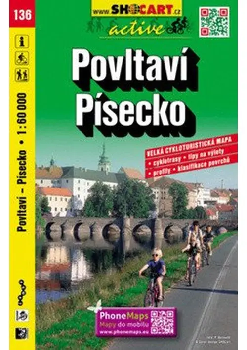 SC 136 Povltaví, Písecko 1:60 000