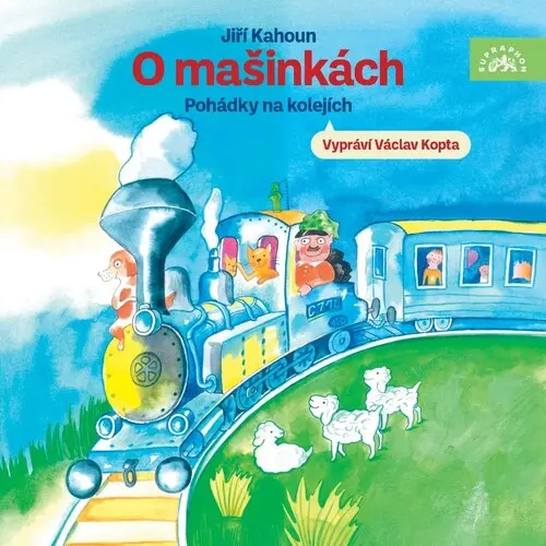 CD O mašinkách - Pohádky na kolejích (Čte Václav Kopta) (audiokniha) - Jiří Kahoun