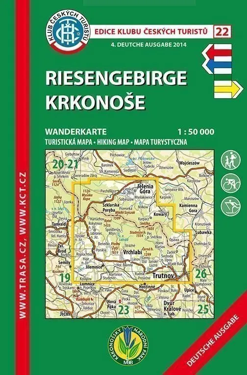 KČT 22 Krkonoše 1:50 000 | Neuveden