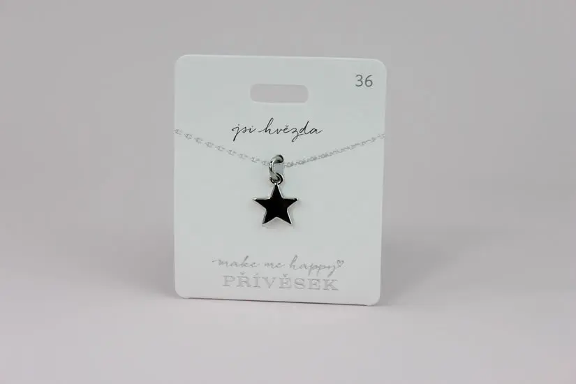 Přívěsek MAKE ME HAPPY Hvězda