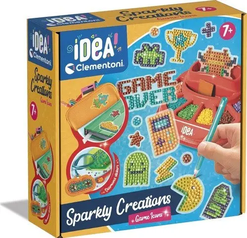 IDEA Kreativní sada Diamantové malování Herní ikony - hra z kategorie Ostatné