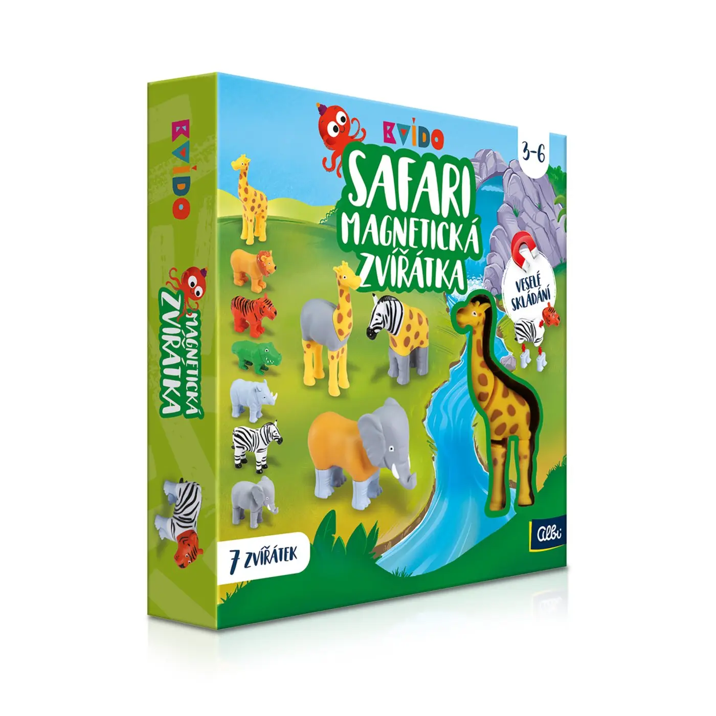 Kvído - Magnetická zvířátka - Albi