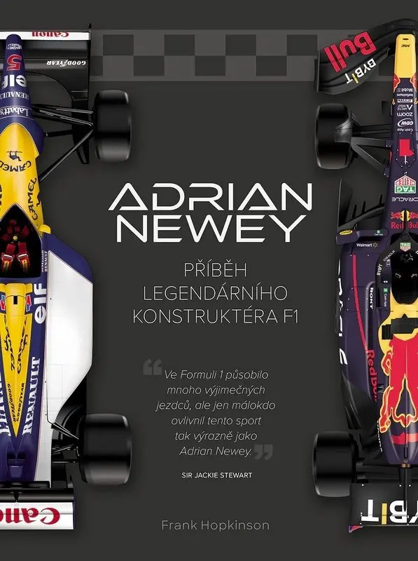 Adrian Newey - Příběh legendárního konstruktéra F1 - Frank Hopkinson