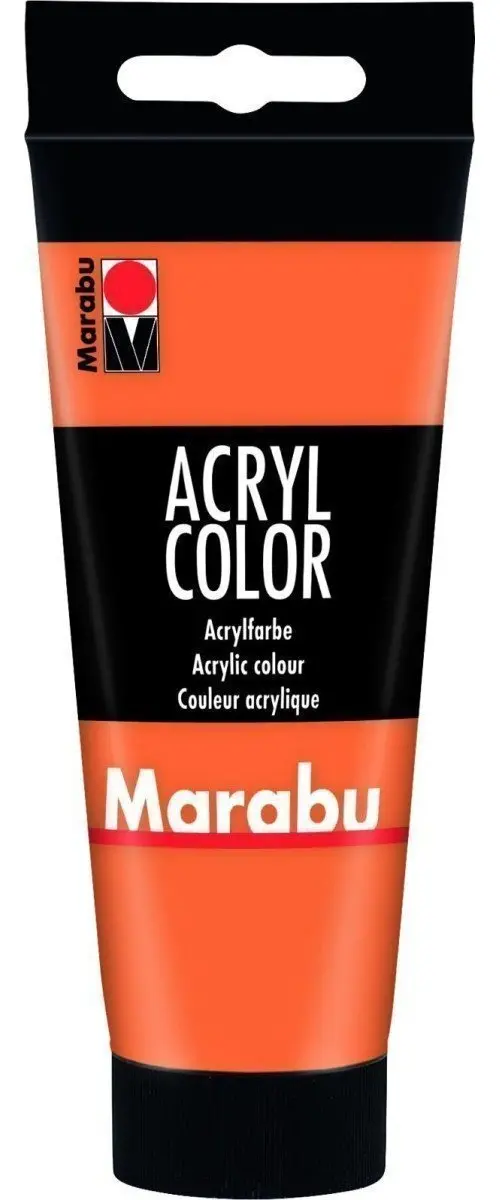 Marabu Acryl Color akrylová barva - oranžová 100 ml
