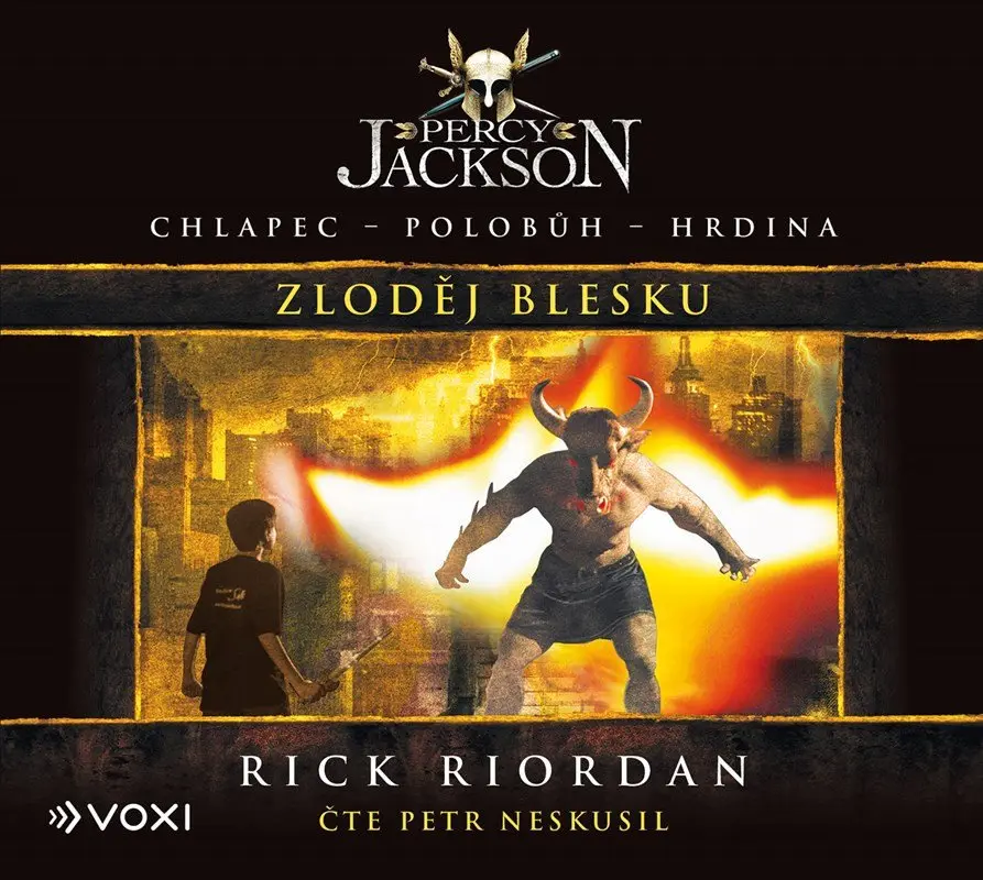 Percy Jackson 1 - Zloděj blesku (audiokniha - čte Petr Neskusil) - Rick Riordan