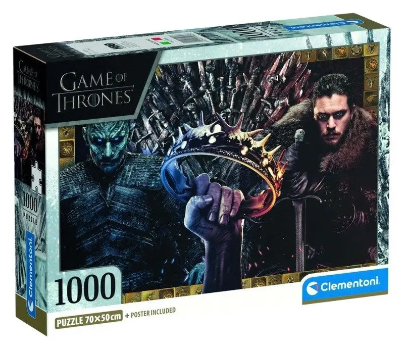 Clementoni puzzle 1000 compact Game of Thrones