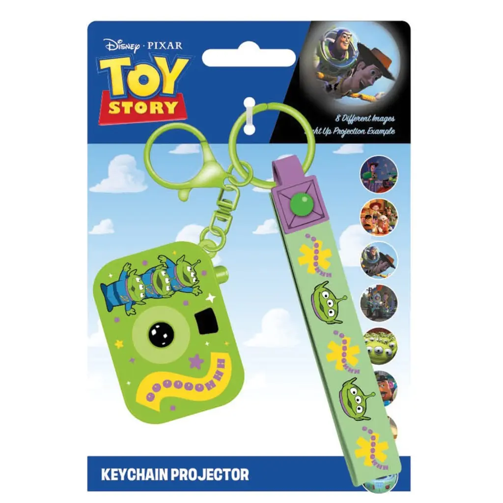 Toy Story klíčenka s projektorem - Pyramid