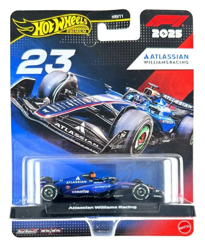 Angličák Hot Wheels Premium Team Williams - Driver @
