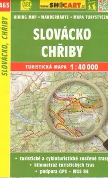 SC 463 Slovácko, Chřiby 1:40 000