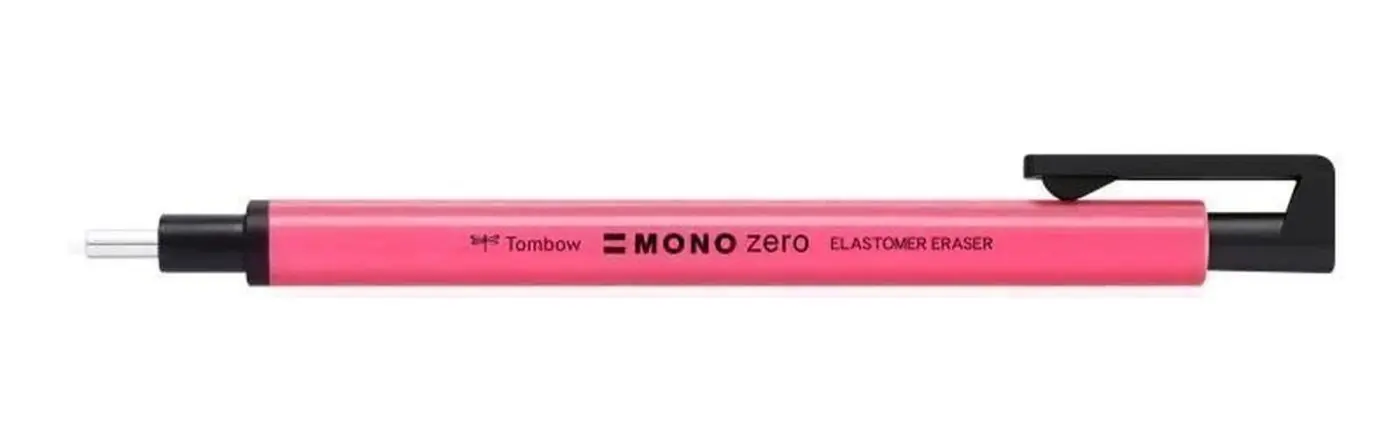 Tombow Gumovací tužka Mono Zero 2,3 mm - neonová růžová