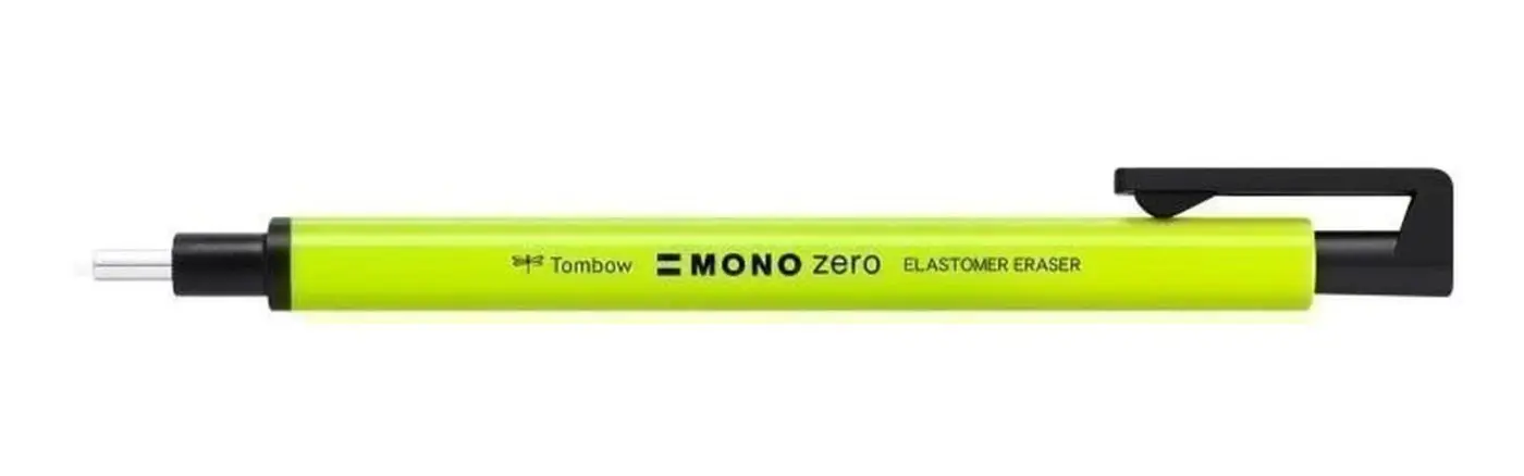 Tombow Gumovací tužka Mono Zero 2,3 mm - neonová žlutá