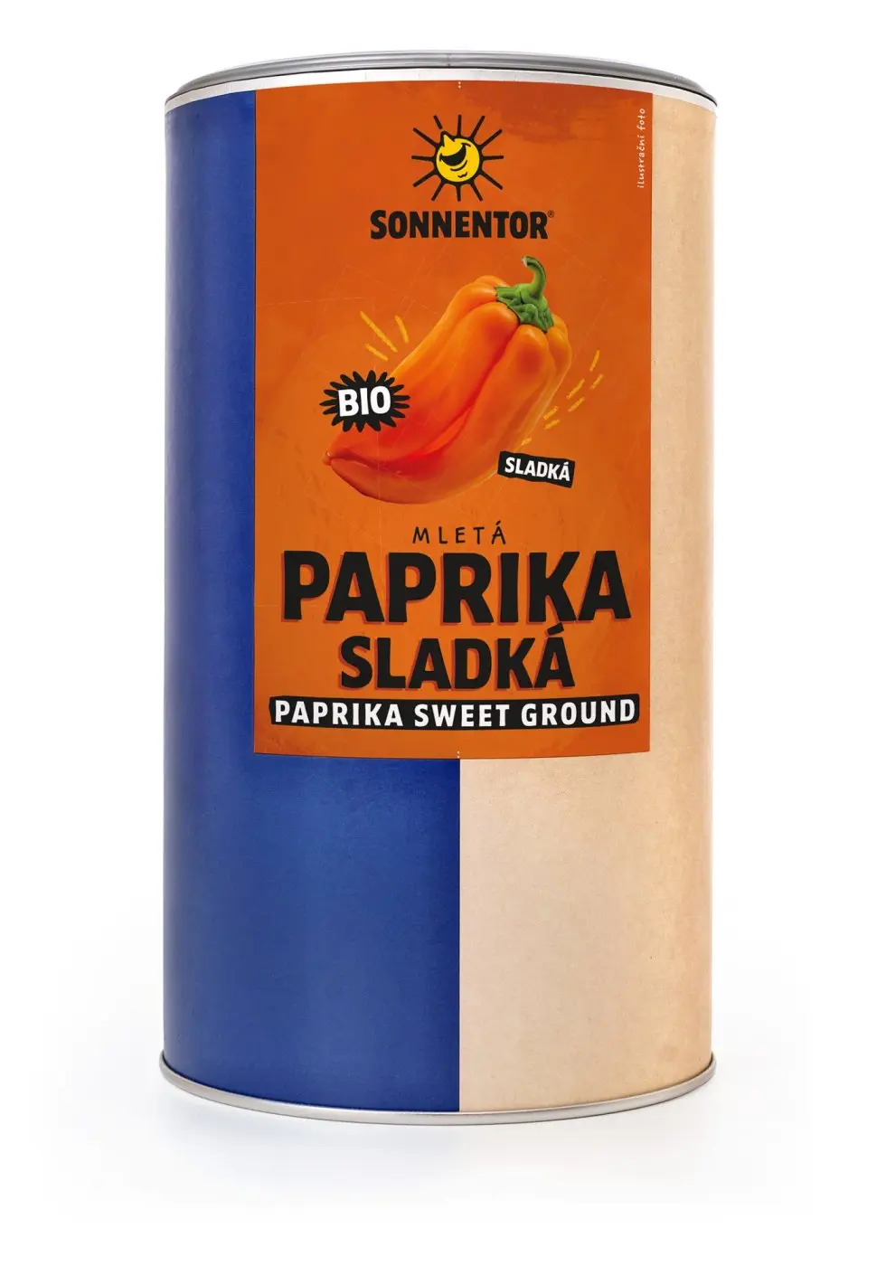 Paprika sladká bio 600 g, gastro balení