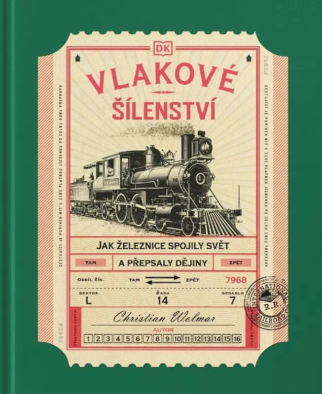 Vlakové šílenství - Jak železnice spojily svět a přepsaly dějiny - Christian Wolmar