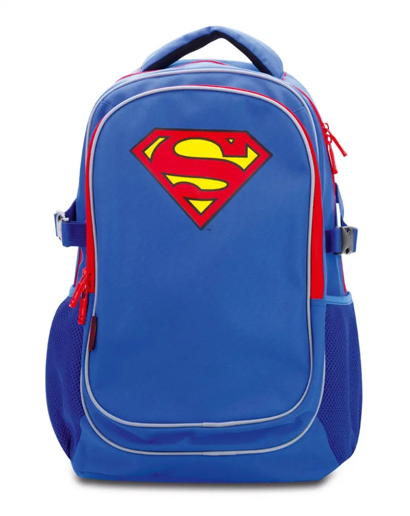 BAAGL Batoh školní s pončem Superman Original