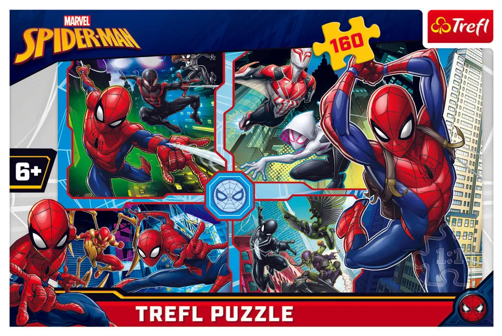 Trefl Puzzle Spiderman - Zachránce / 160 dílků