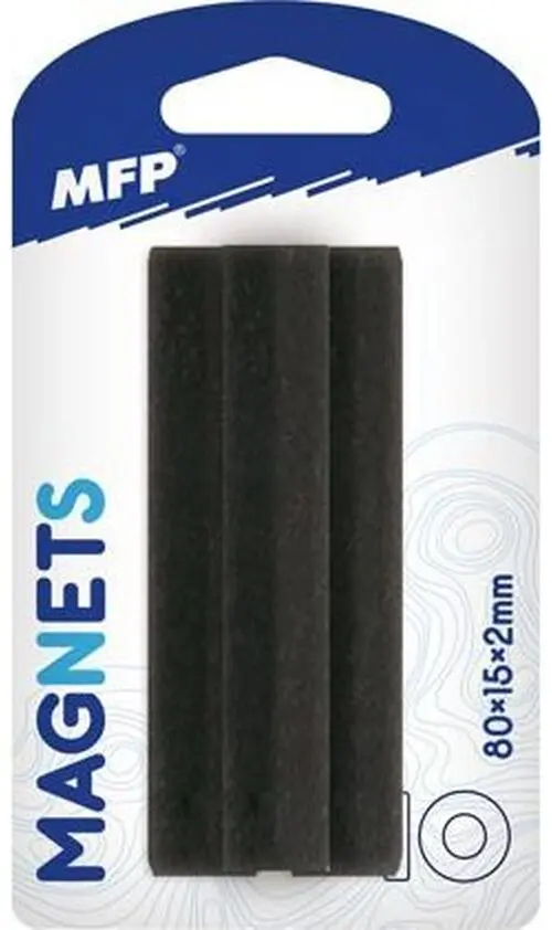 magnet pásky 80x15x2mm blister 10ks
