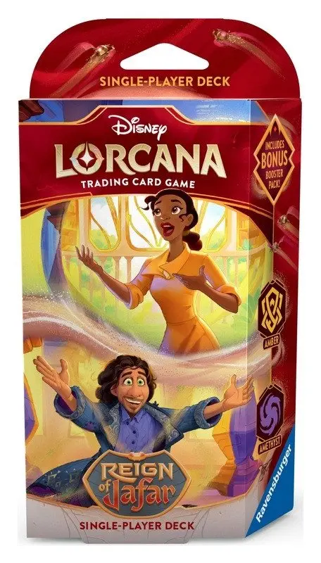 Disney Lorcana TCG: Reign of Jafar - Starter Deck Amber & Amethyst