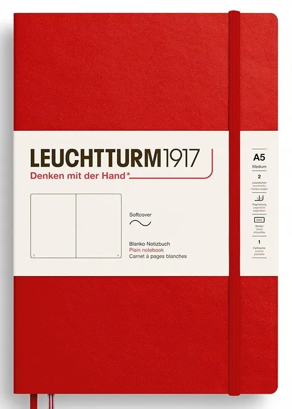 Zápisník Cherry Softcover Medium (A5) čistý