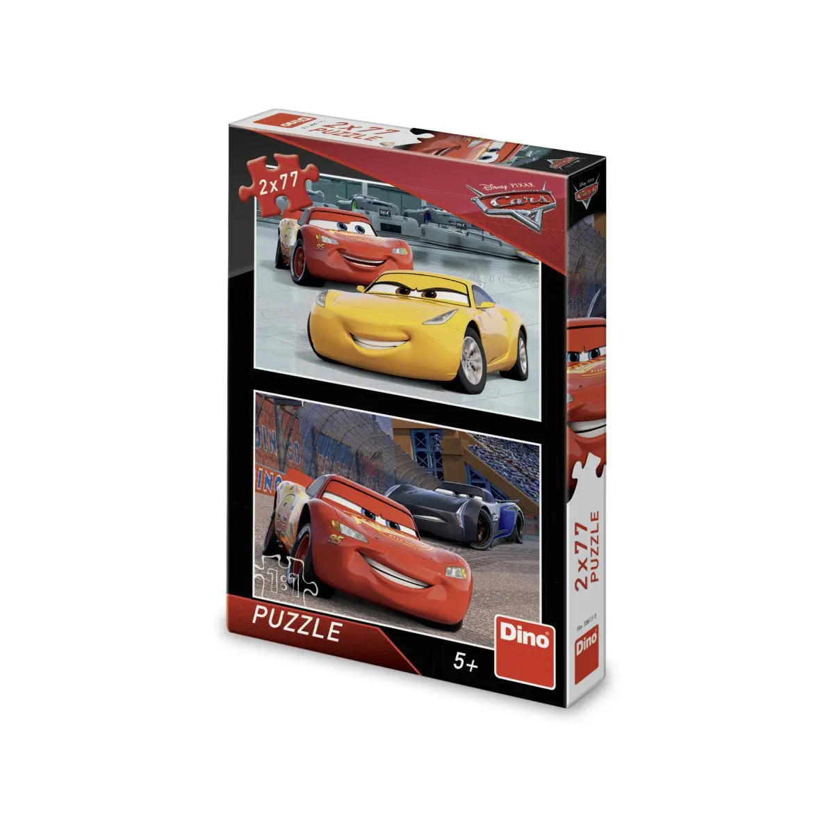 Puzzle Cars 3 Závodníci 2x77 dílků