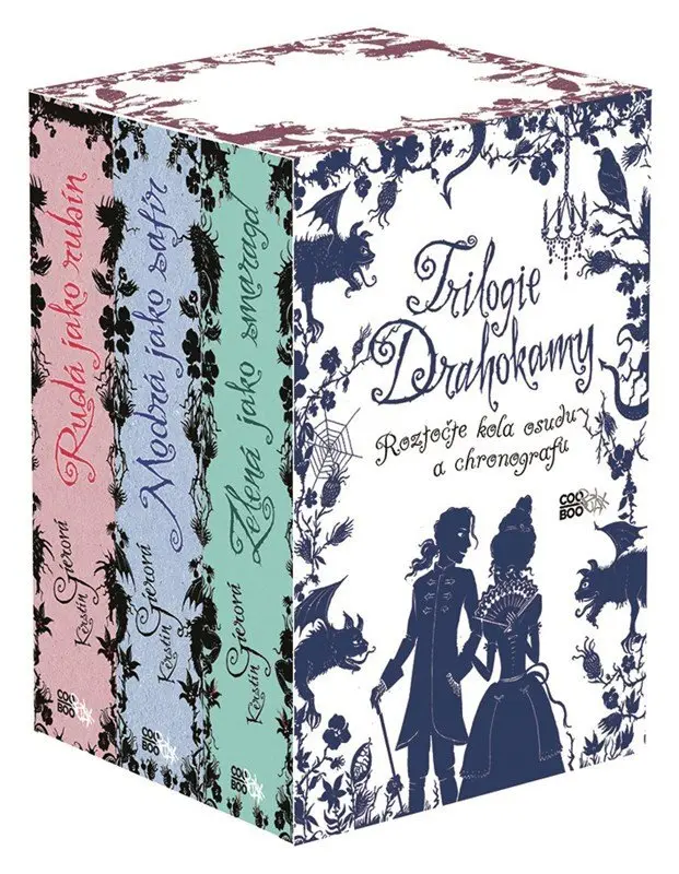 Trilogie Drahokamy BOX 1-3 - Kerstin Gier