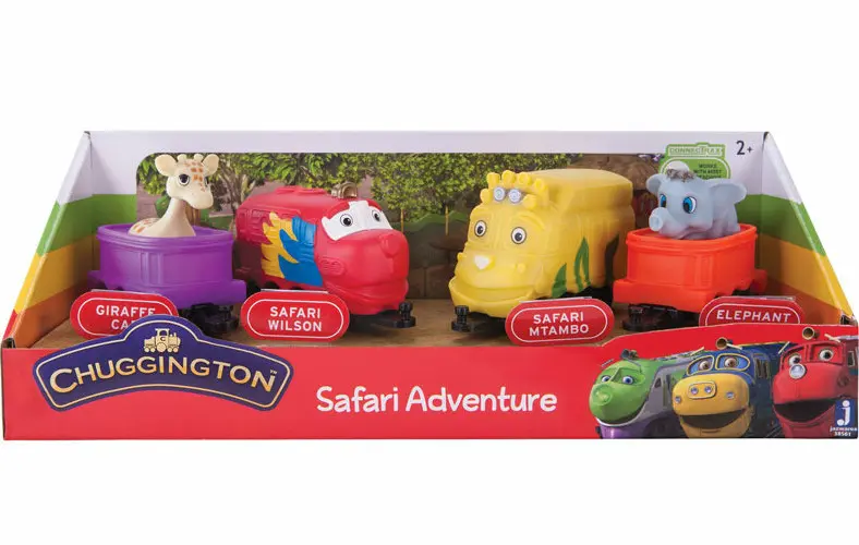 Chuggington - 4 pack Safari park - EPEE