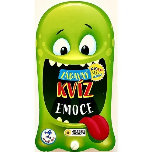 Zábavný kvíz Emoce - Kdo to ví, odpoví 4+