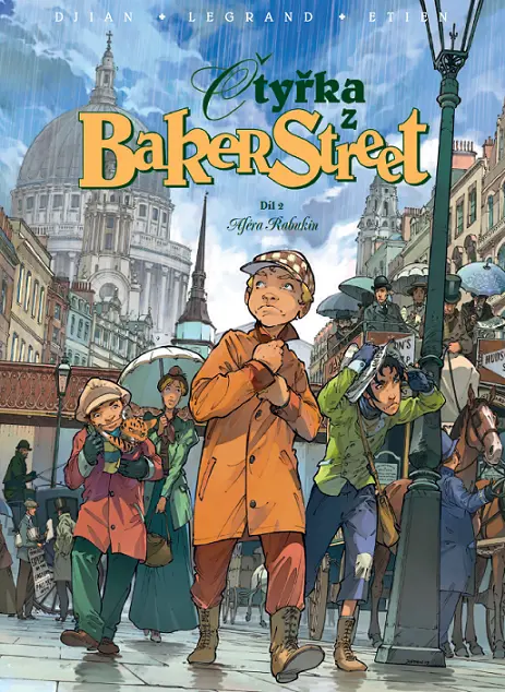 Čtyřka z Baker Street 2 - Aféra Rabukin - Olivier Legrand